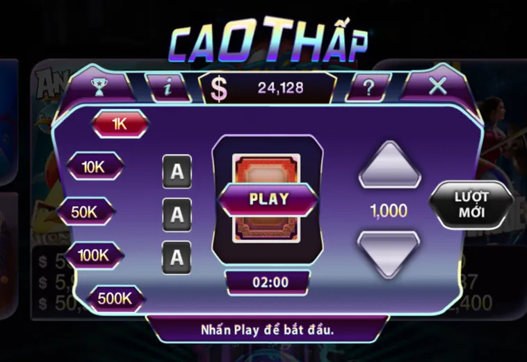 Minigame Cao Thấp Tại 789Club Đấu Trường Dự Đoán Bài Bạc Đỉnh Cao