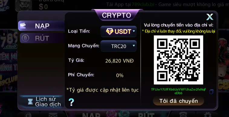 Hướng Dẫn Nạp Tiền 789Club Siêu Nhanh Giúp Bạn Bắt Đầu Cuộc Chơi Đẳng Cấp