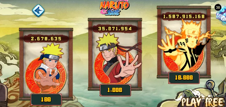 Nổ Hũ Naruto Slots Tại 789Club Siêu Phẩm Giải Trí Với Cơ Hội Thắng Lớn