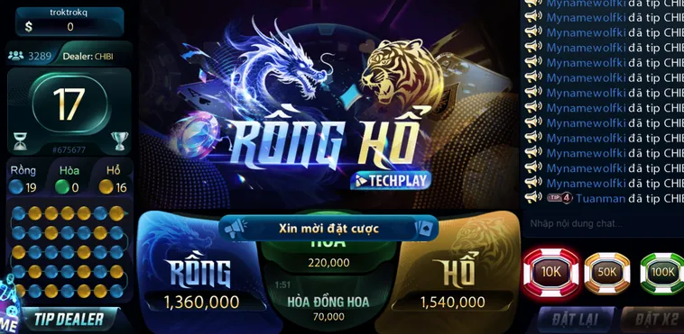 Chinh Phục Ngay Rồng Hổ Casino Tại 789Club Với Tốc Độ Đỉnh Cao