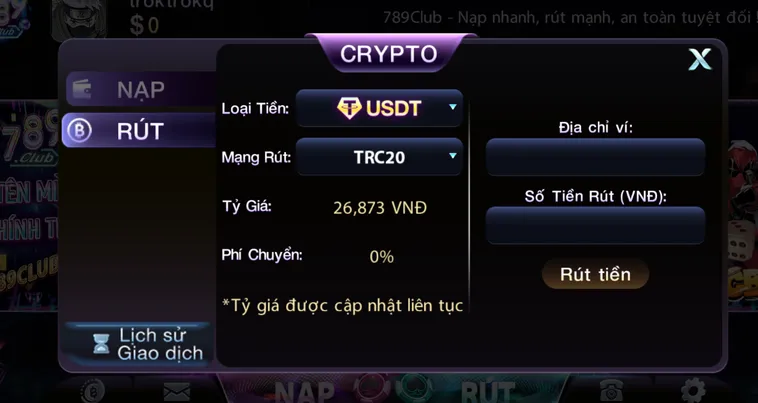 Quy Trình Rút Tiền 789Club Nhanh Chóng Giúp Game Thủ Nhận Thưởng Tức Thì