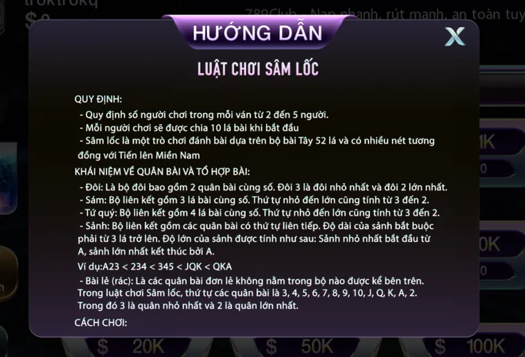 Sâm Tại 789Club Trải Nghiệm Game Bài Chiến Thuật Kịch Tính Nhất Hiện Nay