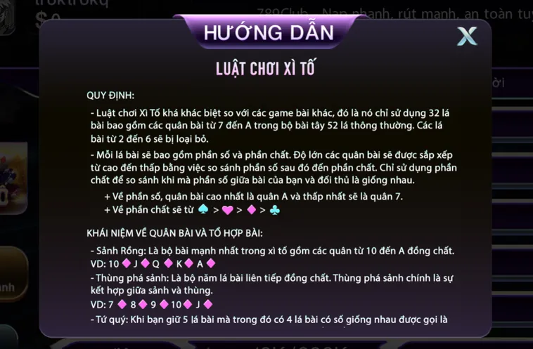Xì Tố Tại 789Club Bí Quyết Dự Đoán Chính Xác Nhận Thưởng Siêu Tốc