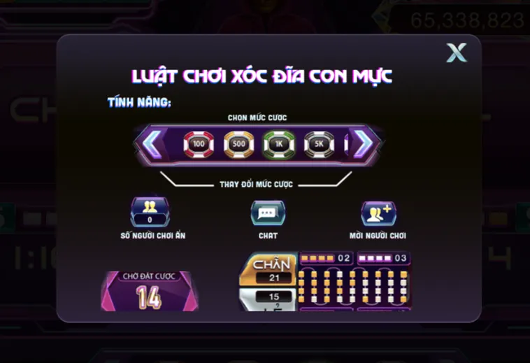 Hướng Dẫn Chơi Xóc Dĩa Con Mực Casino Tại 789Club Thắng Lớn